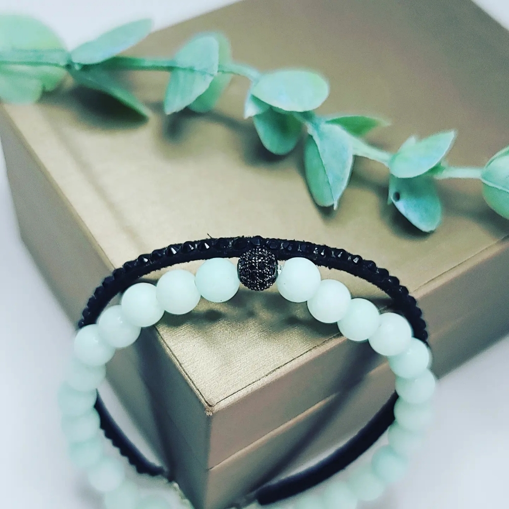 Amazonite bracelet - Picture 2 of 5
